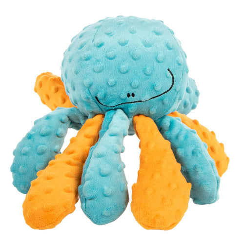 GoDog Crazy Tugs Octopus Squeaky Plush Dog Toy, Large (Pre-Order)
