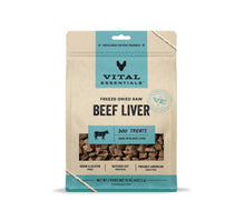 Vital Essentials Freeze-Dried Raw Beef Liver Dog Treats
