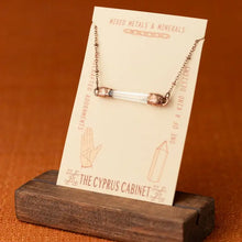 Quartz Bar Necklace