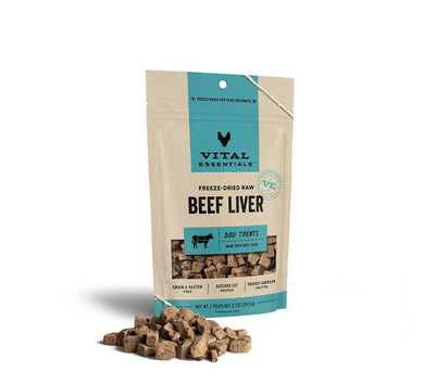 Vital Essentials Beef Liver FD Dog Treats 2.1 oz
