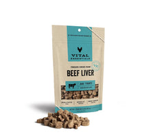 Vital Essentials Freeze-Dried Raw Beef Liver Dog Treats