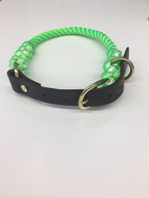 Make Your Own Combo Collar: Rope and Leather Adjustable Collar