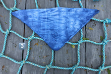 Indigo Tie Dye Napkin, Handkerchief or Tie on Bandana